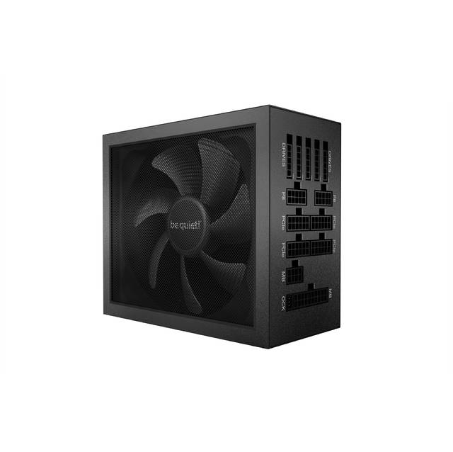 Picture of Be Quiet BN656 750W Dark Power 80 Plus Titanium Efficiency Power Supply - ATX&#44; Modular & Virtually Inaudible Silent Wings Fan