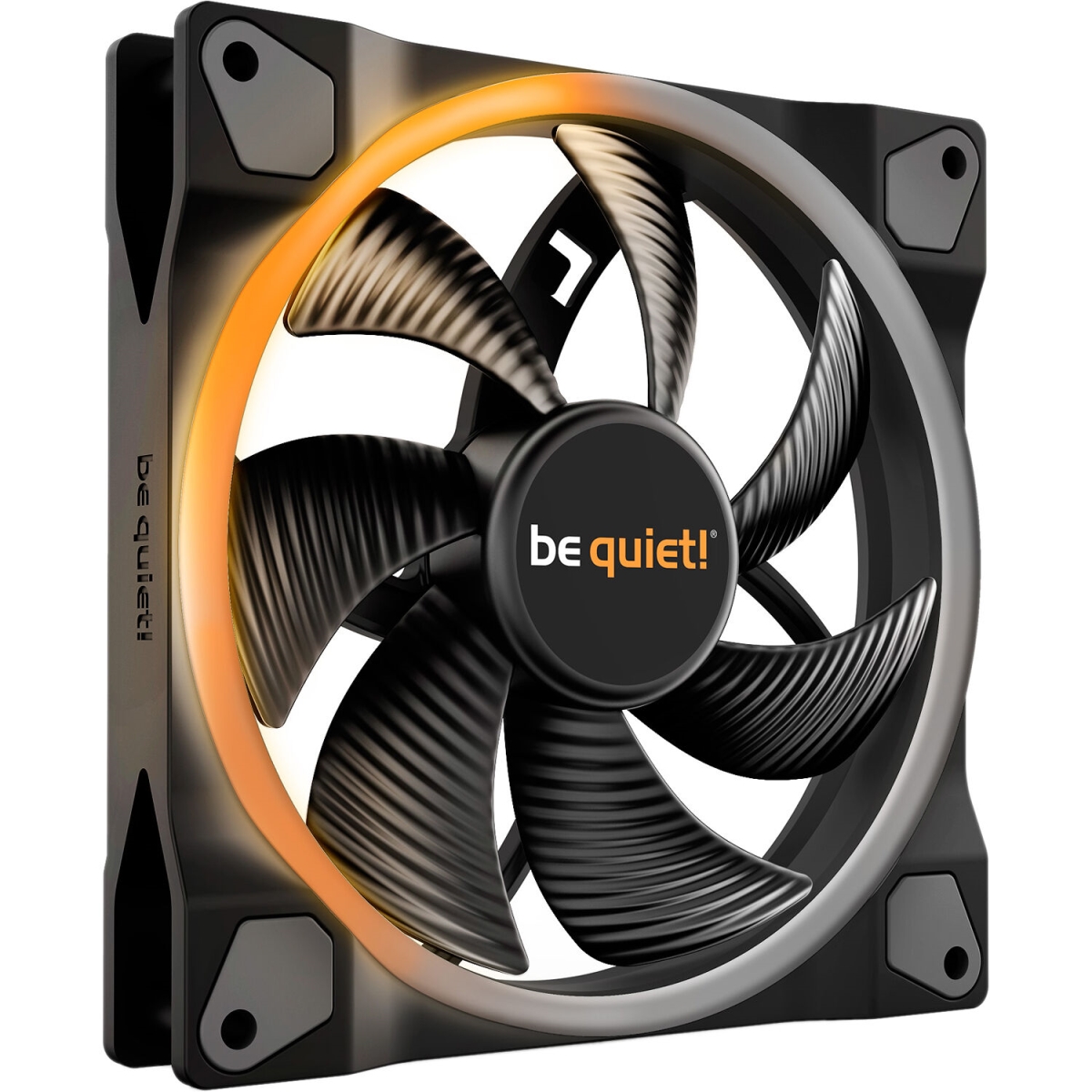 Picture of Be Quiet BL074 140 mm Light Wings PWM Premium ARGB Cooling Fan with 4-Pin