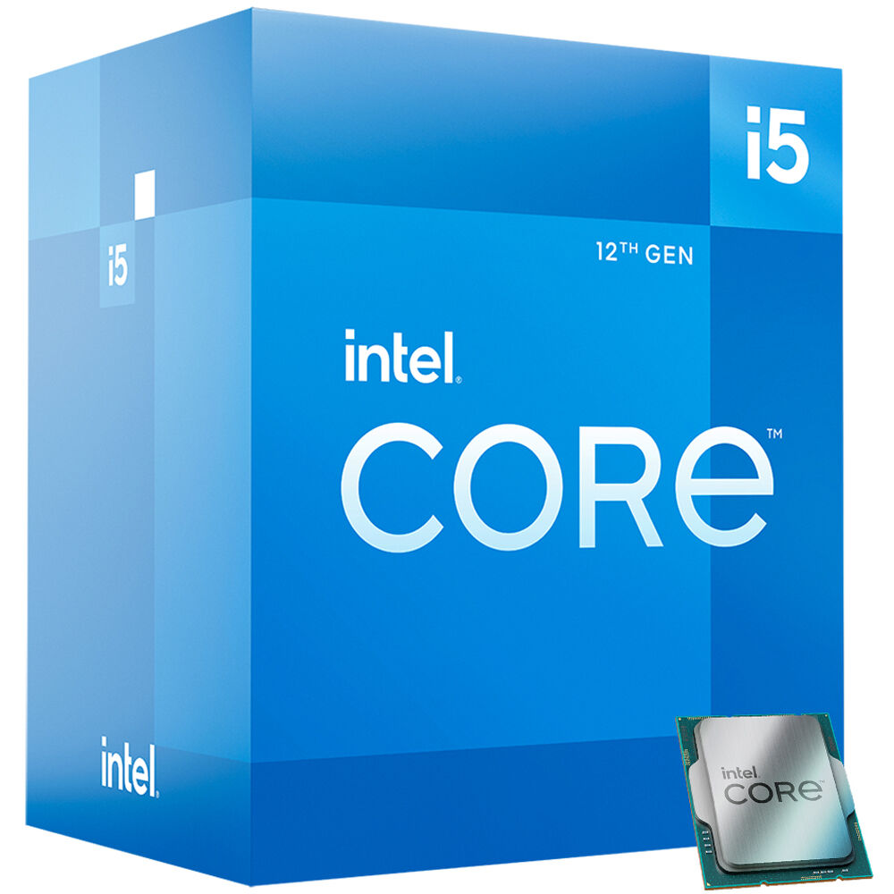 Picture of Intel BX8071512500 Intel Core i5-12500 6-Core Alder Lake Processor Up To 4.60GHz 18MB LGA 1700 CPU Retail