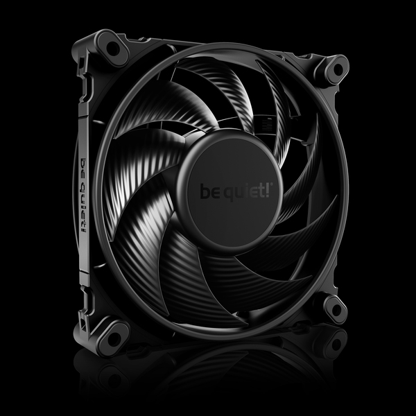 Picture of Be Quiet BL093 120 mm PWM Silent Wings 4 Case Fan&#44; Black
