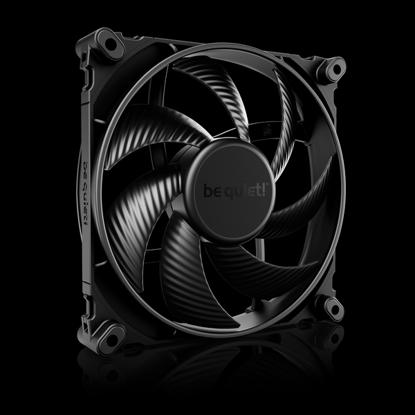 Picture of Be Quiet BL095 140 mm Silent Wings 4 Case Fan&#44; Black