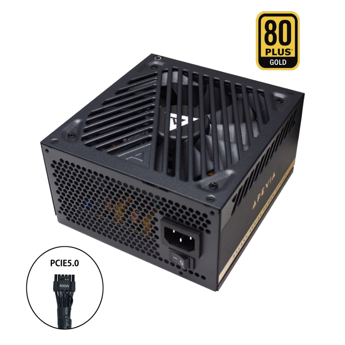 Picture of Apevia ATX-GX1000W PCIE5 1000W Galaxy ATX PCIE 5.0 Power Supply