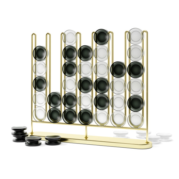 Picture of Umbra 1017364-104 4 in. Stax, Brass