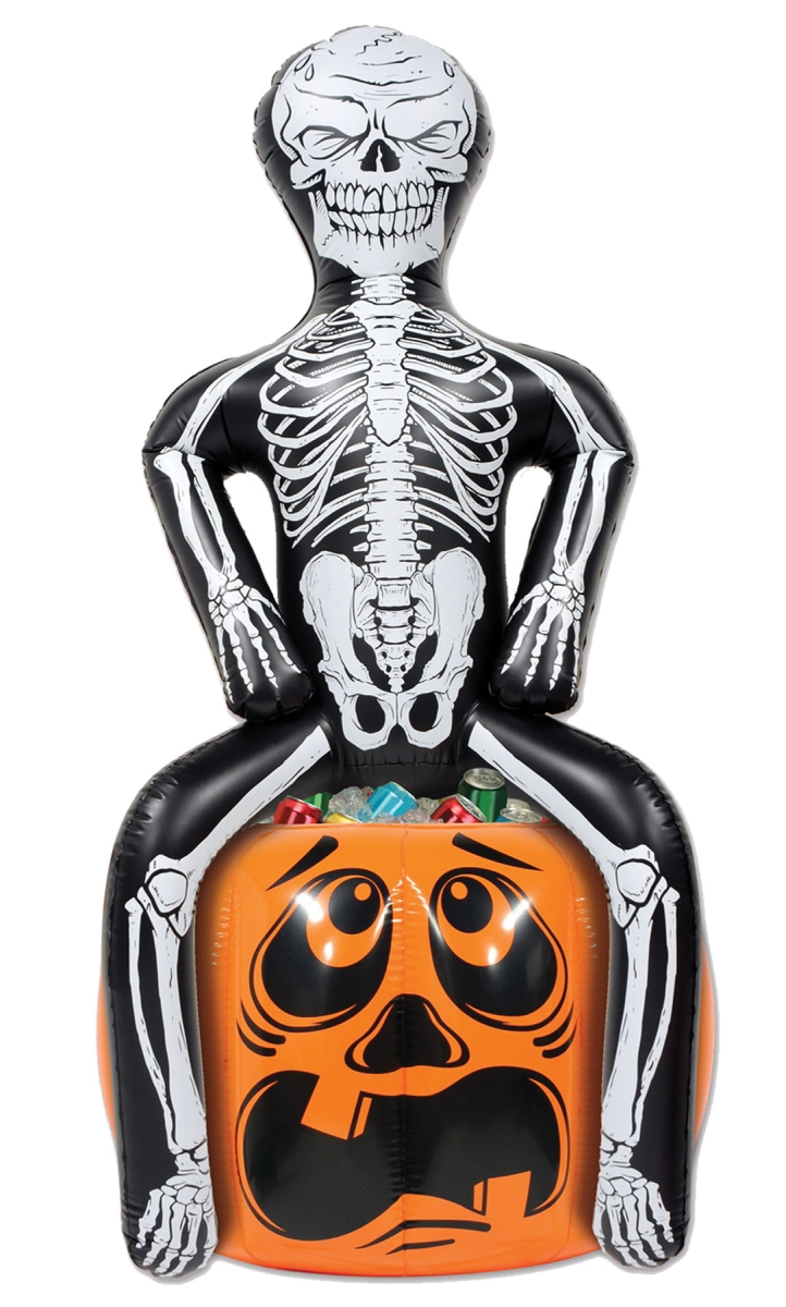 Picture of Morris Costumes BG00020 Inflatable Skeleton Cooler