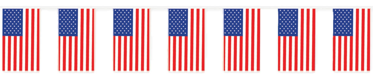 BG50710 Outdoor American Flag Banner