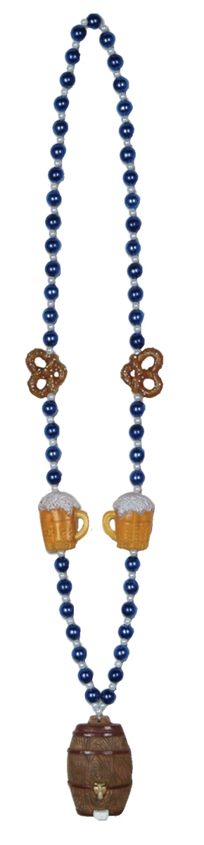 Picture of DDI 539453 Oktoberfest Beads with Keg Medallion