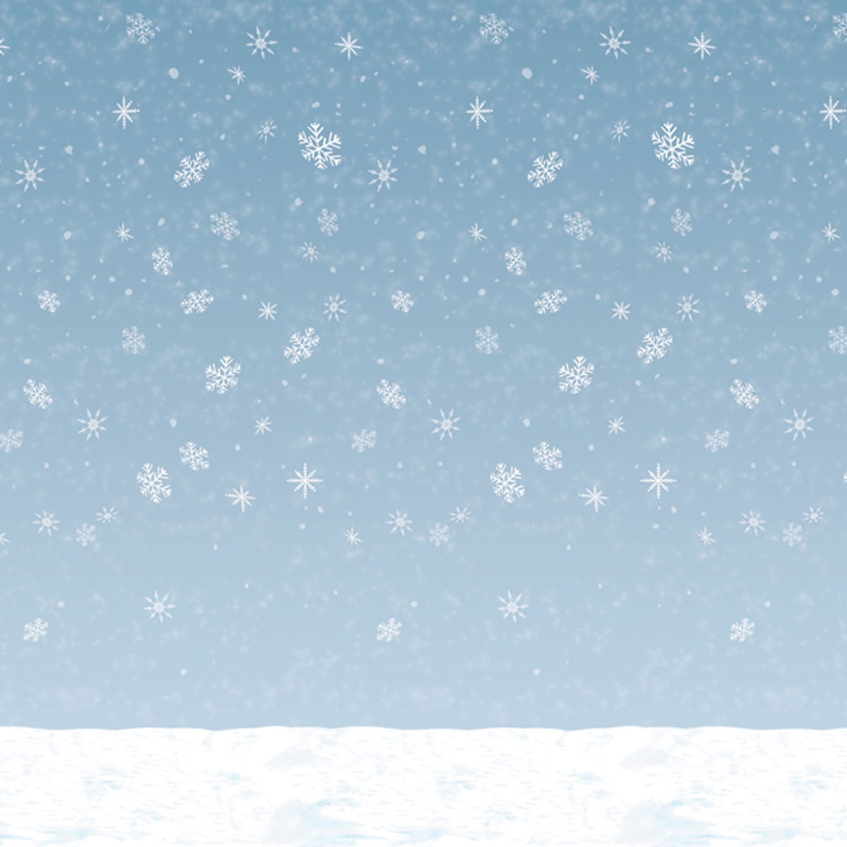 Picture of Morris Costumes BG20201 Winter Sky Backdrop Party Accessory