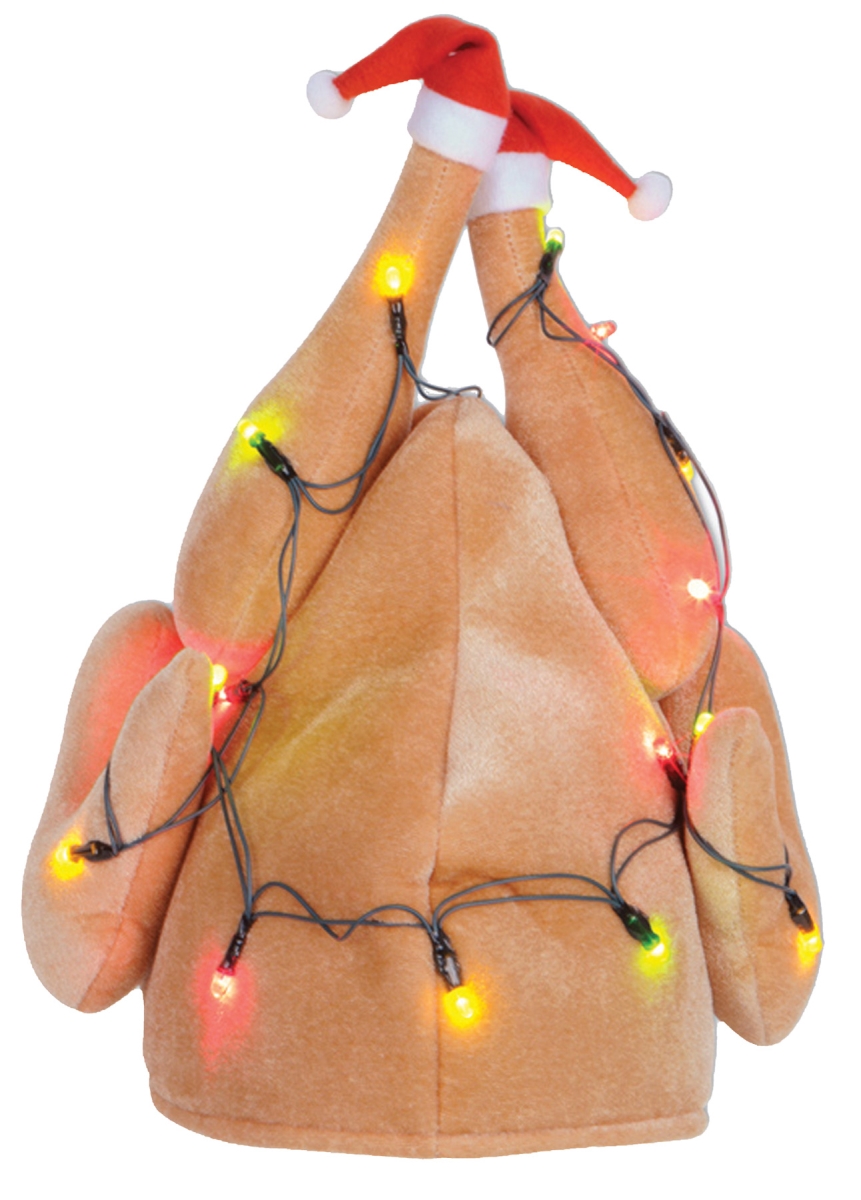 Picture of Morris Costumes BG20742 Christmas Turkey Hat with Light Up Costume