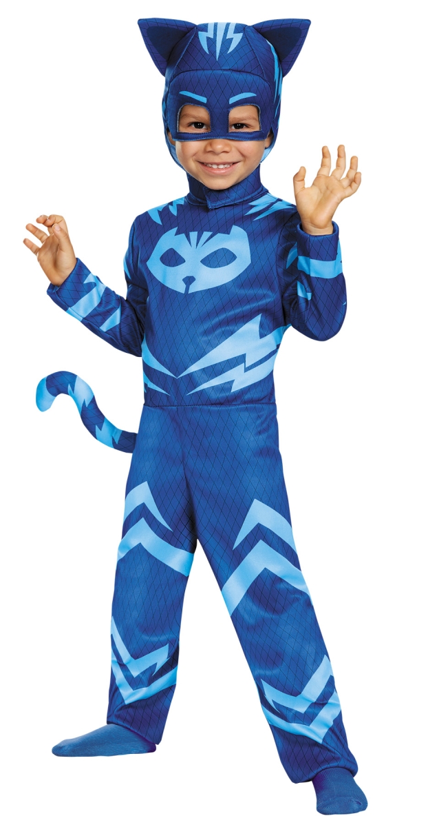 Picture of Morris Costumes DG17145M Catboy Classic Toddler Costume, Size 3 - 4 Tall