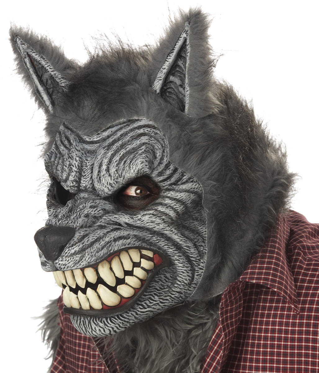 Picture of Morris Costumes CC60305 Werewolf Ani-Motion Mask