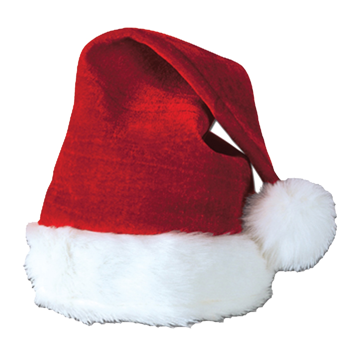 Picture of Morris Costumes BG20731 Santa Hat with Velvet Plush Trim Costume