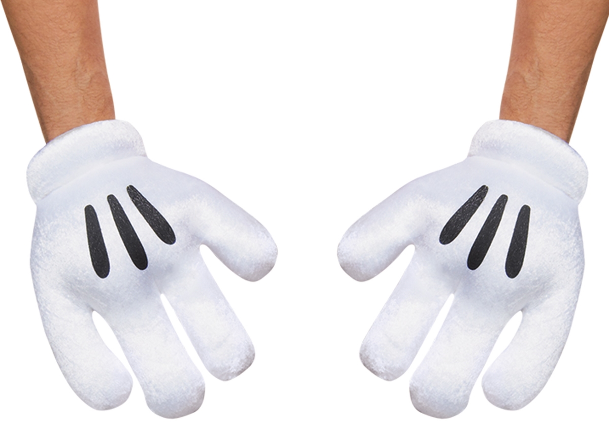 Picture of Morris Costumes DG85582AD Mickey Mouse Adult Gloves Costume
