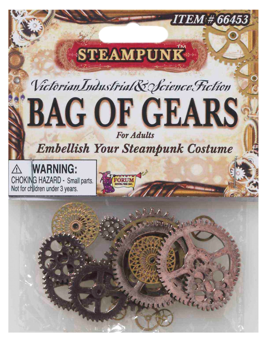Picture of Morris Costumes FM66453 Steampunk Bag of Gears Headband