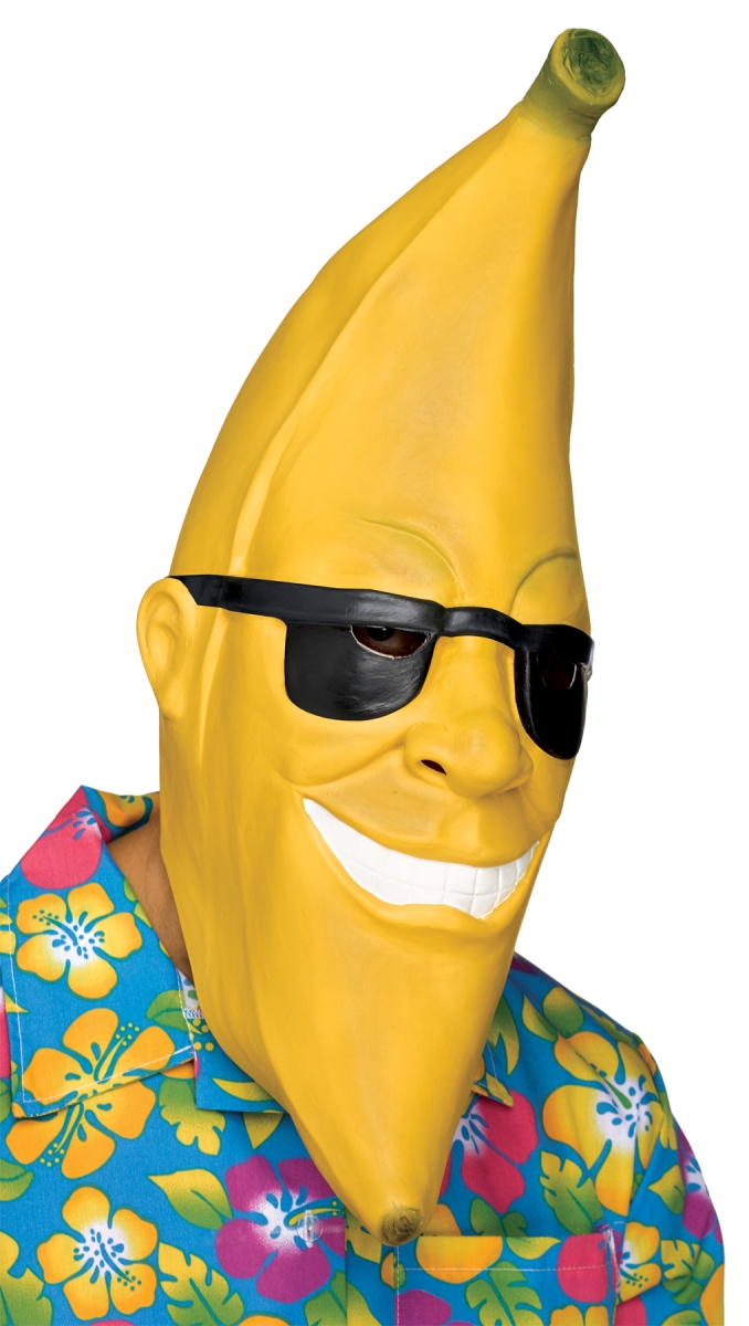 Picture of Morris Costumes FW93315 Banana Man Mask
