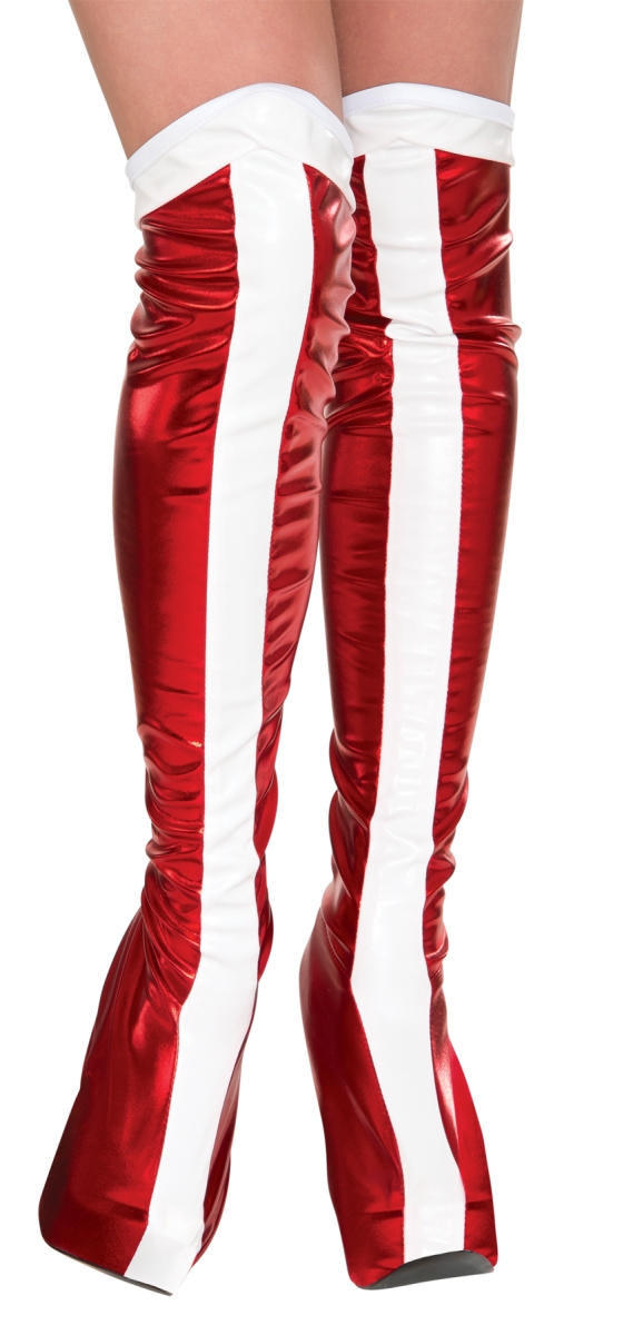 Picture of Morris Costumes RU32217 Wonder Woman Adult Boot Costume