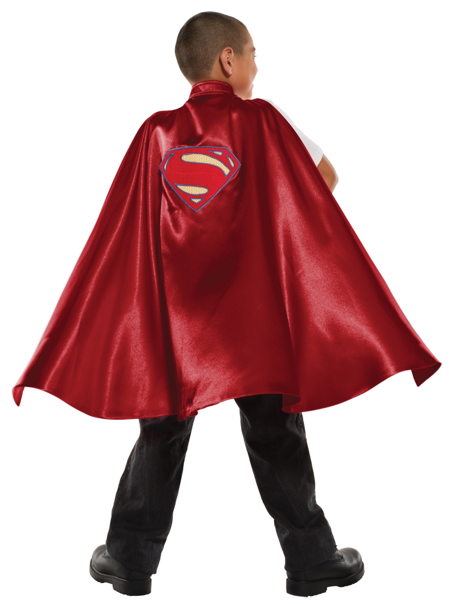 Picture of Morris Costumes RU32680 Doj Superman Cape Child Costume