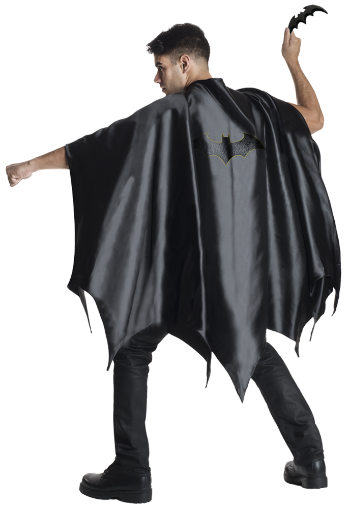 Picture of Morris Costumes RU36444 Batman Adult Cape Costume