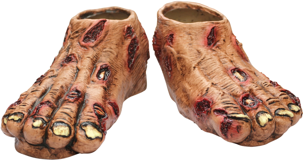 Picture of Ghoulish TB25335 Zombie Flesh Latex Feet Costume