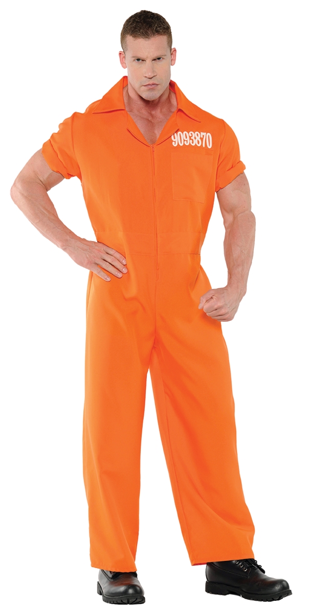 Picture of Morris Costume UR28057XXL Convicted Mens Costume, 2XL