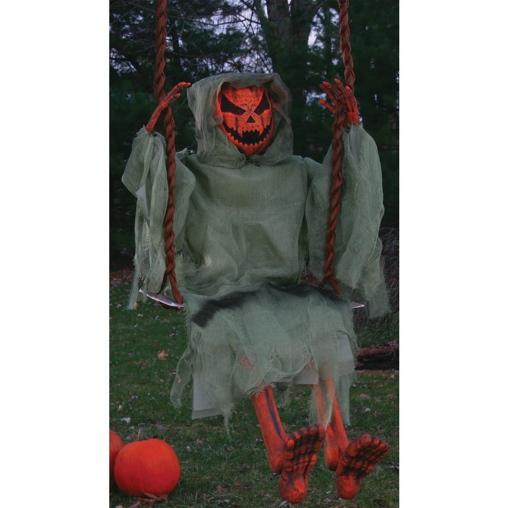 Picture of Morris FW91196P 36 in. Pumpkin Swinging Dead Halloween