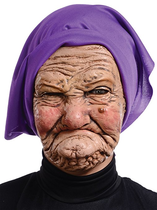 Picture of Morris MR131135 Granny Latex Mask