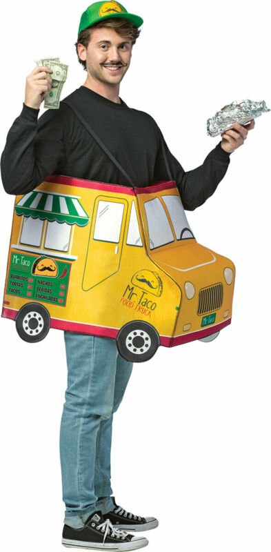 Picture of Morris Costumes GC6987 Mr. Taco Food Truck Adult Costume