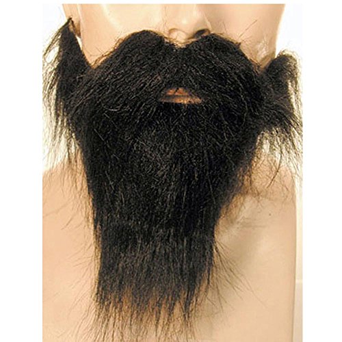 Morris Costumes Beard Mustache Set Black