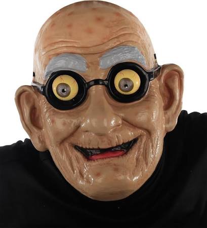 Picture of Mario MR131432 Mens Gramps Mask - Nude