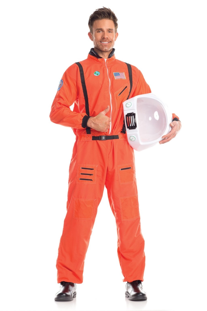 Picture of MorrisCostume UR29362XL 48 Astronaut Mens White, Extra Large - Multicolor