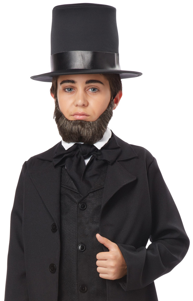 Picture of California Costumes CC70752 Childs Honest Abe Beard - One Size