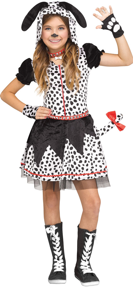 Picture of Fun World FW112342LG Spotted Sweetie Childs Costume - Large