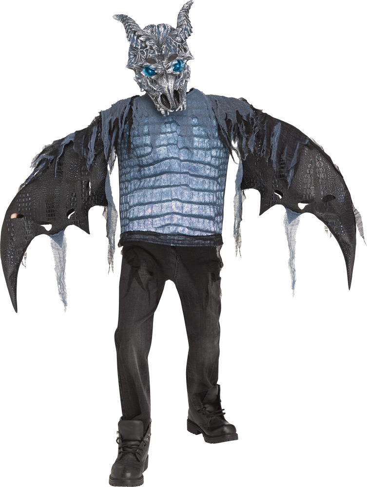 Picture of Fun World FW112712MD Childs Ice Dragon Costume - Medium