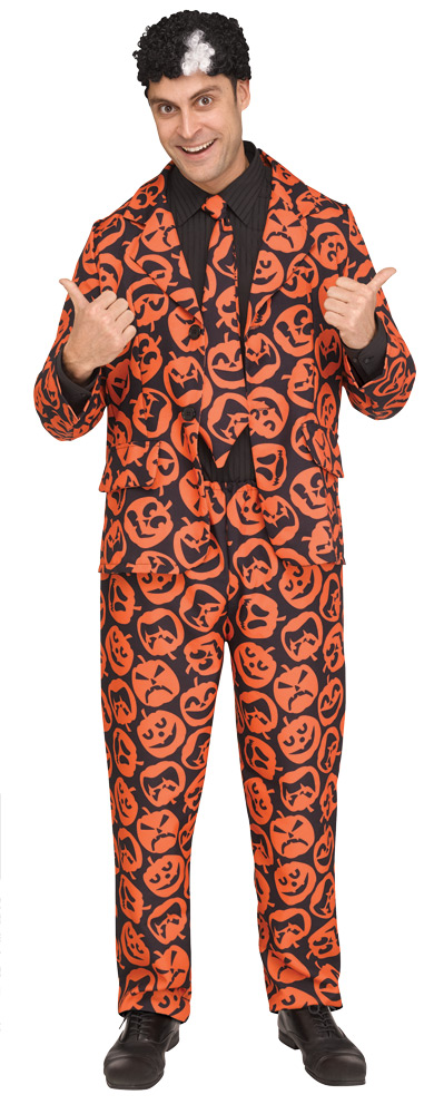 Picture of Fun World FW100244 Adult David S. Pumpkin Costume - One Size