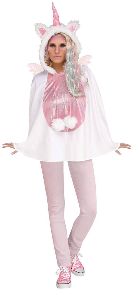 Picture of Fun World FW90422U Unicorn Character Poncho - Size 4-14