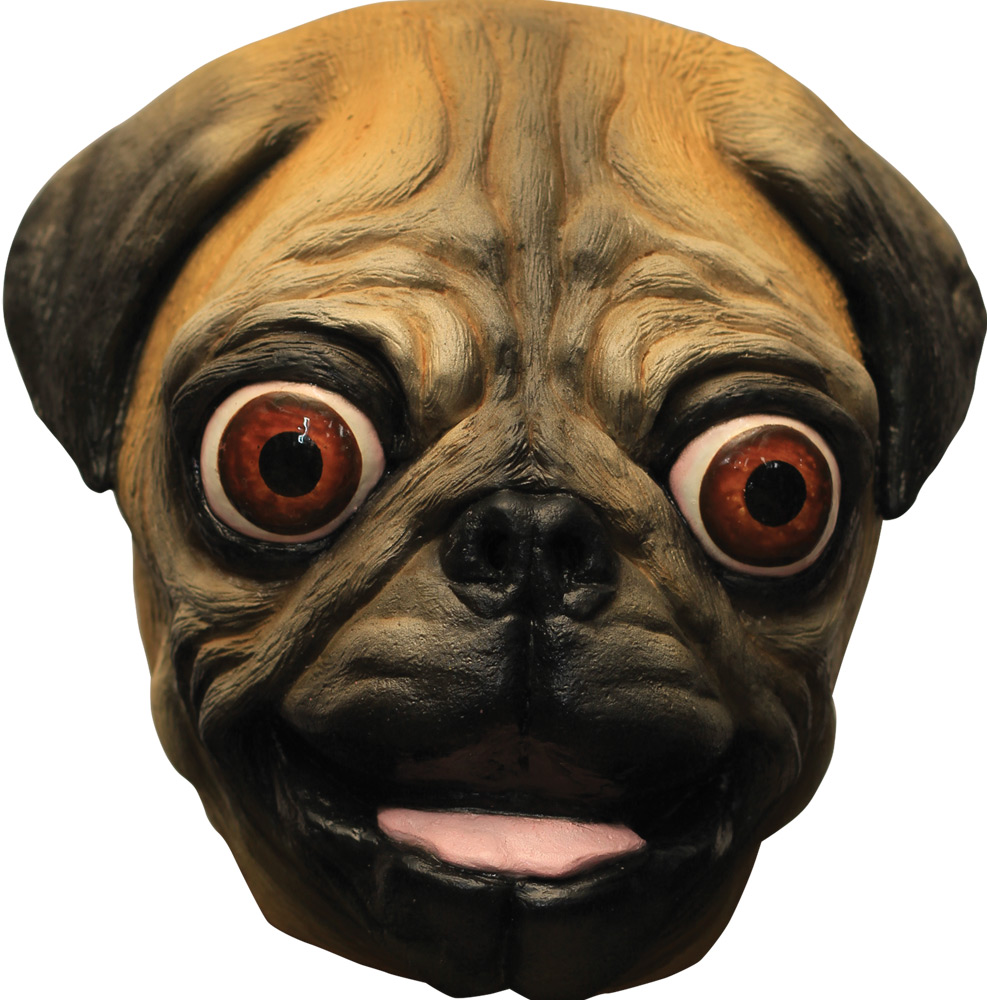 Picture of Ghoulish Productions TB26539 Latex Pug Mask