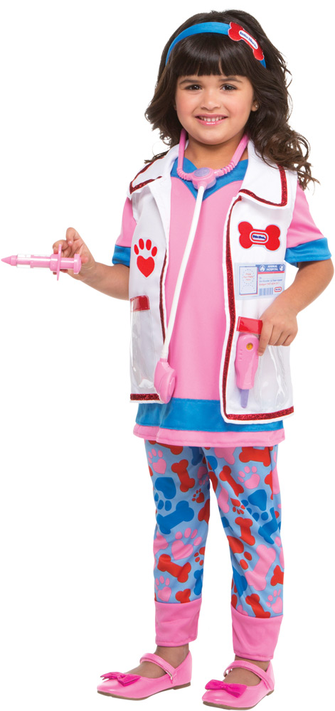 Girl Little Tikes Vet Costume - 3T-4T -  PerfectPretend, PE3047044