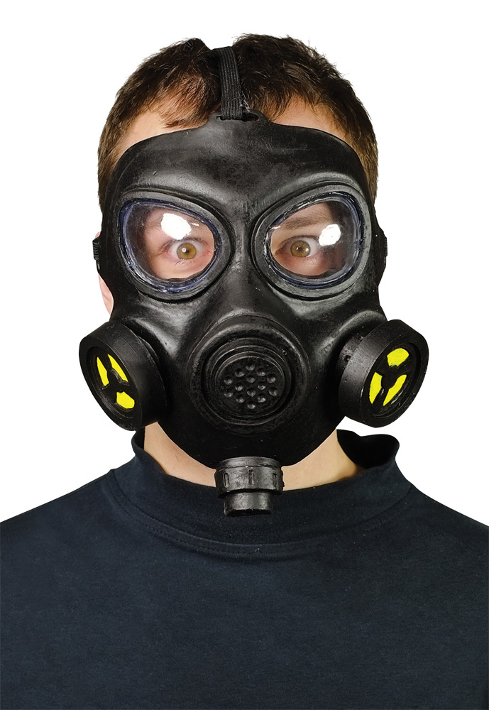 Picture of Seasonal Visions MR131042 Adult Gas Mask, One Size