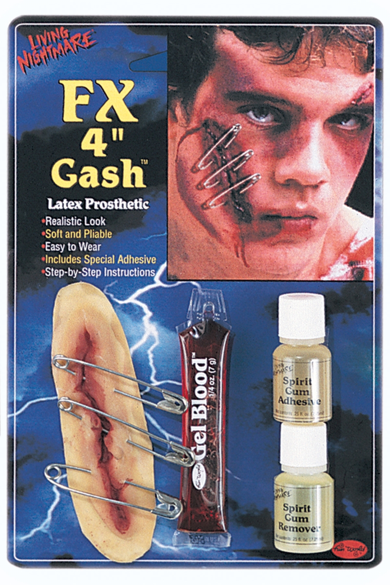 Picture of Fun World FW9566G 4 in. Gory Gash FX Kit