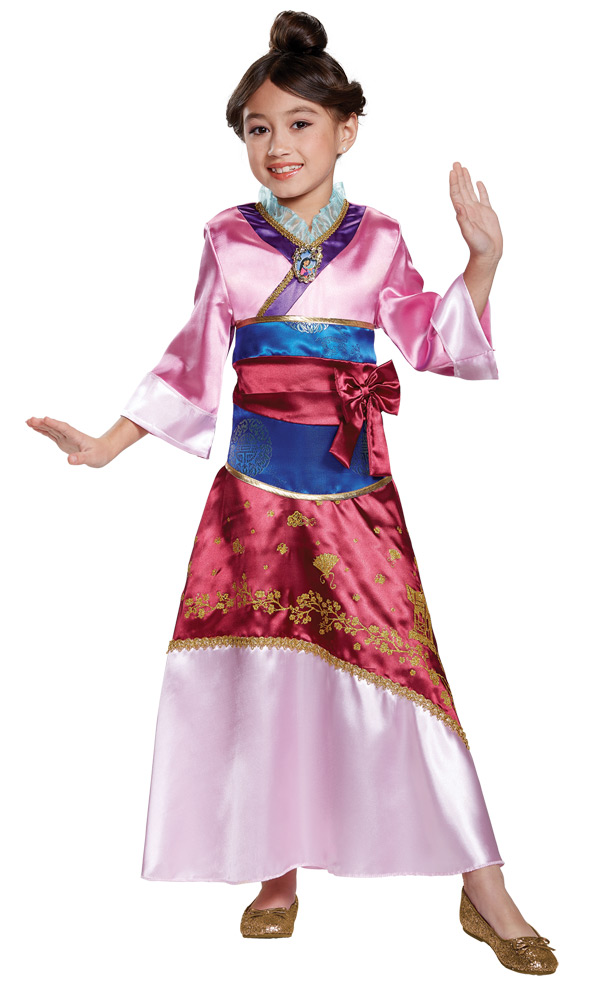 Picture of Disguise DG21398M Toddler Mulan Deluxe Costume - 3T-4T