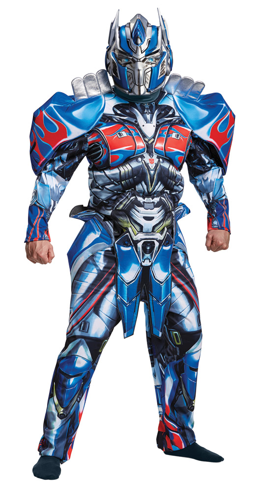 Picture of Disguise DG22462D Adult Optimus Prime Deluxe Costume, Size 42-46