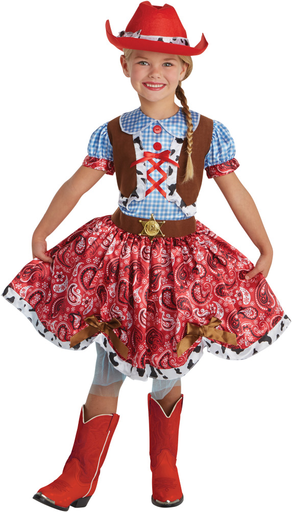 Picture of Loftus LF40266MD Childs Buckaroo Beauty Costume - Medium