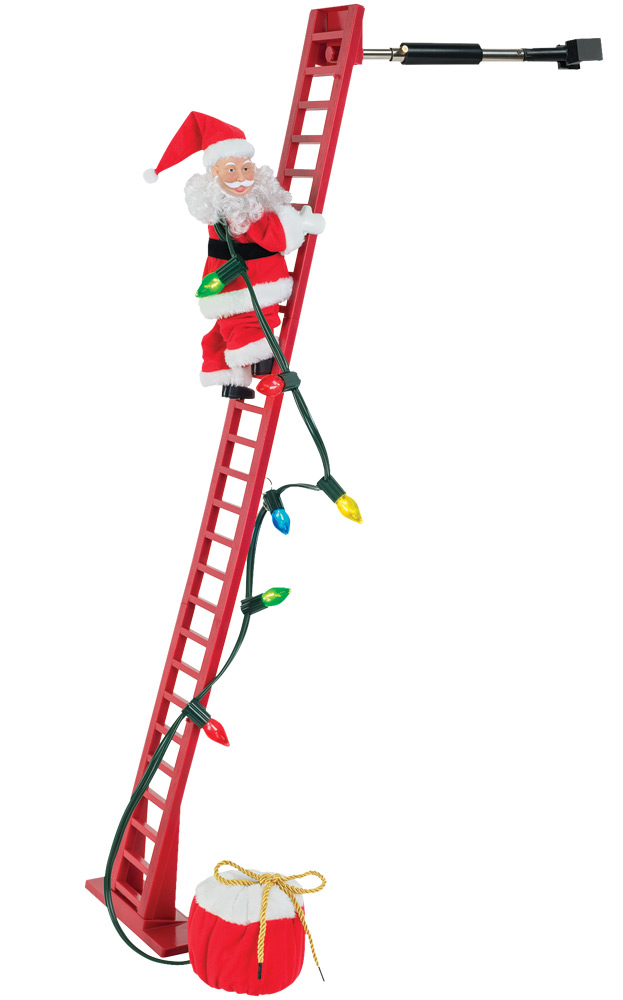 Picture of Morris & Aroma Props VA1008 Animated Climbing Santa