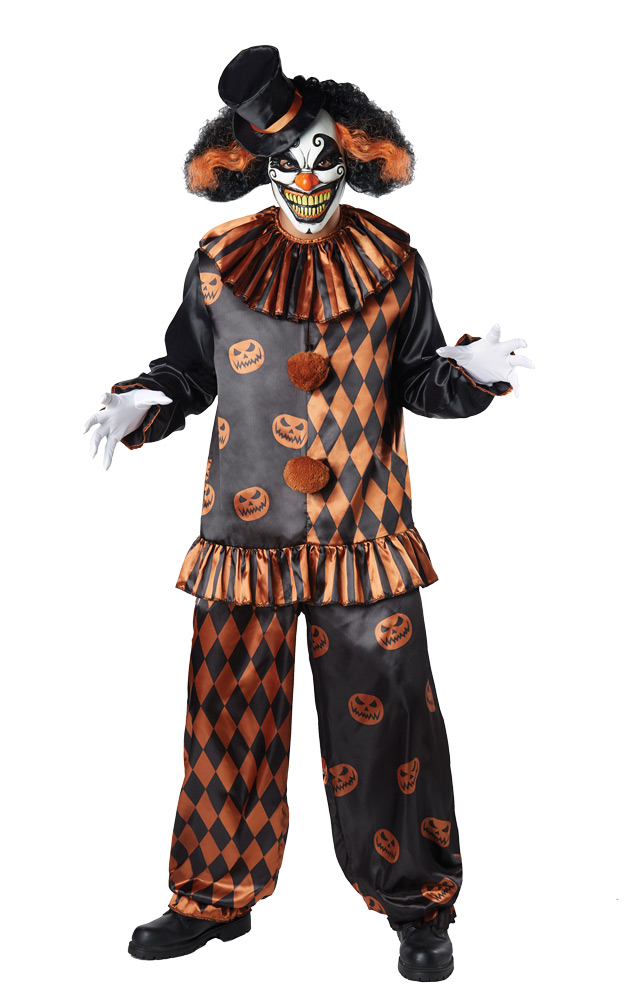Picture of Seasonal Visions MR148552 Adult Halloween Clown Costume - One Size