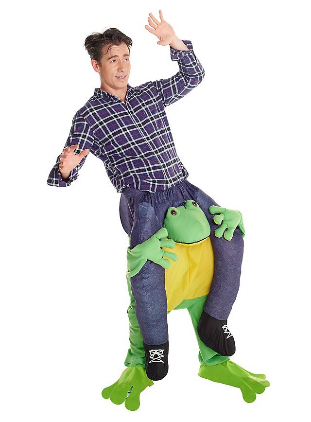 Picture of Seasonal Visions MR148604 Carry Me Frog Adult Costume