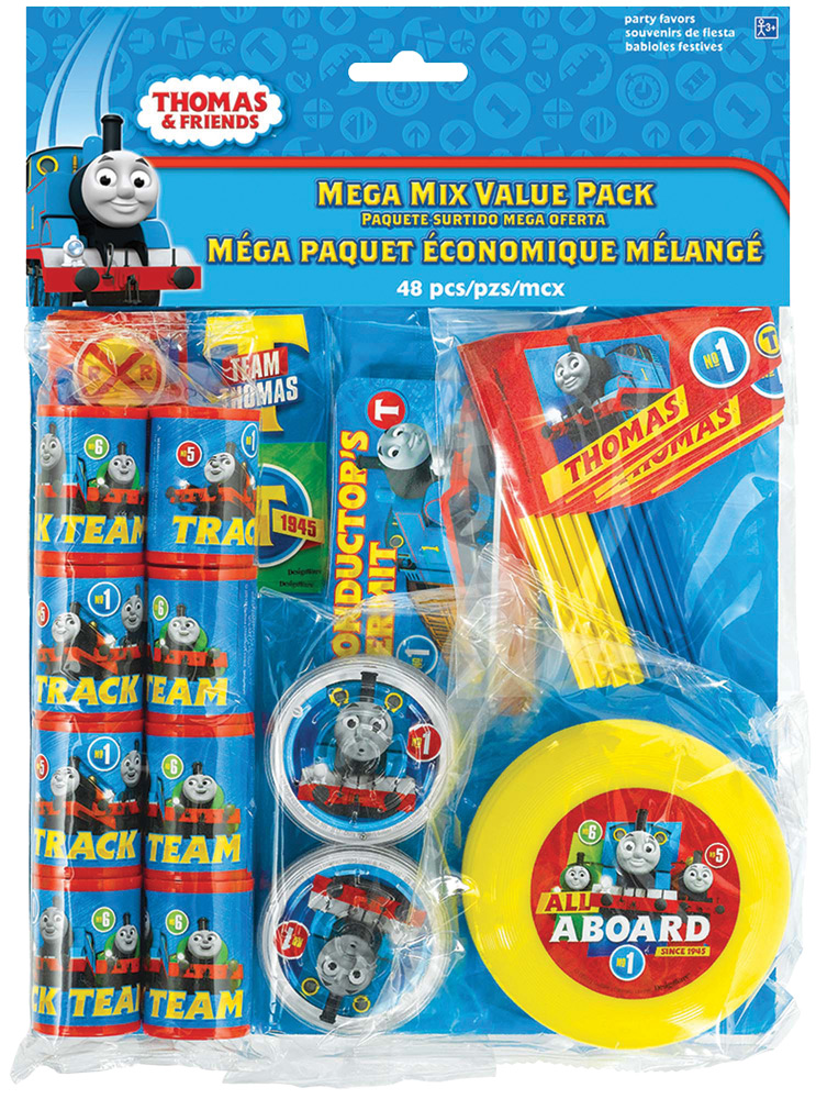 Picture of AmScan AM398329 Thomas Tank Favors - 48 per Pack