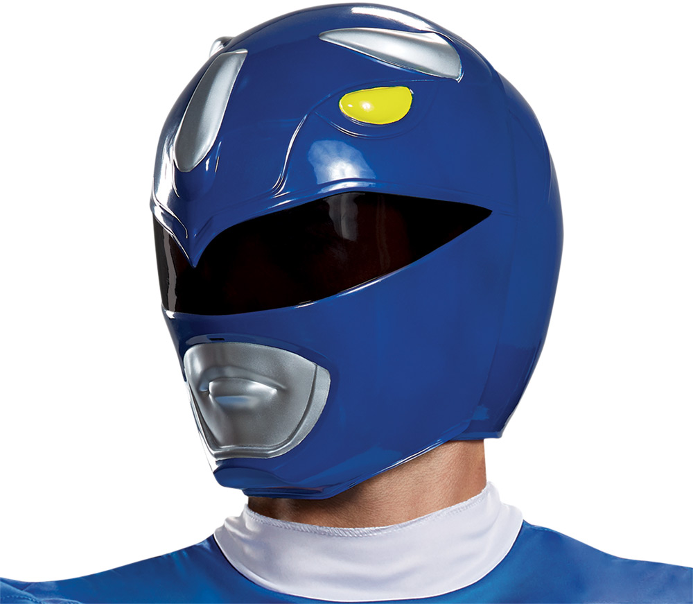 Picture of Disguise DG79725 Adult Blue Ranger Helmet - 2 Piece