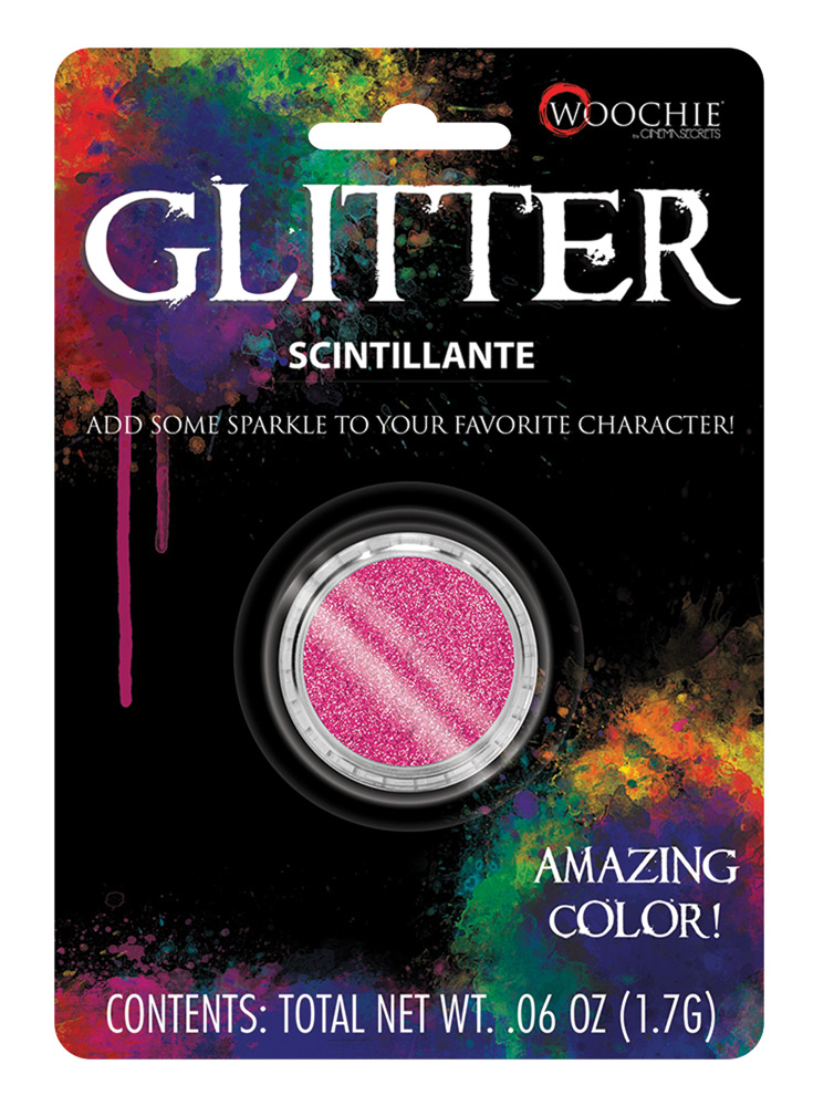 Picture of Cinema Secrets CSWGL007 0.1 oz Glitter Hot Pink Carded