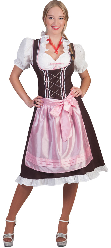 Picture of Funny Fashions FF501199SM Tirol Patricia Adult Costume&#44; Small 6 - 8