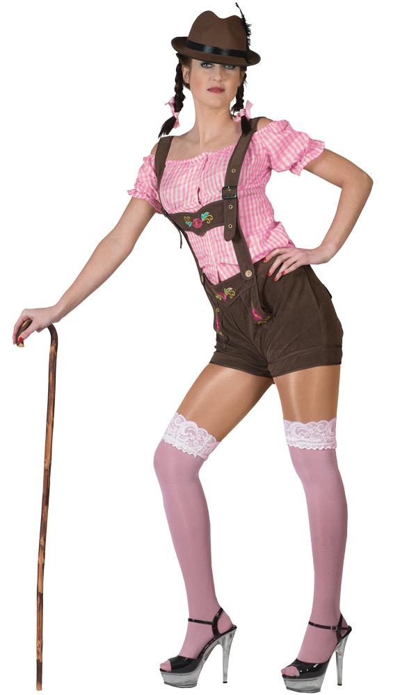 Picture of Funny Fashions FF501232SM Tirol Tricia Adult Costume&#44; Small 6-8