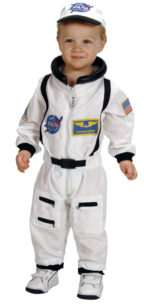 Picture of Morris Costumes ARASW18 Infant Astronaut Suit, White - 18 Months